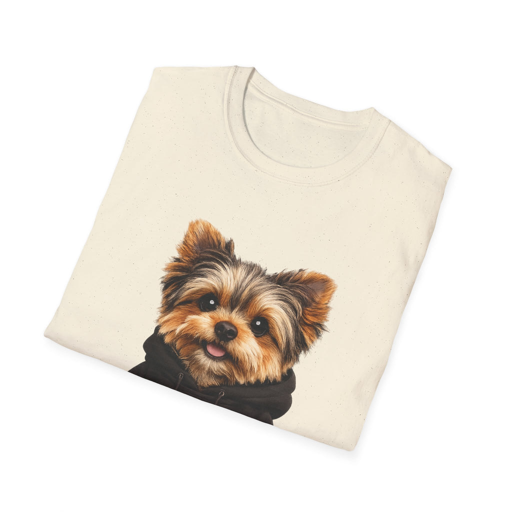FOMO Yorkie Puppy T-Shirt — Cute Yorkie ‘Fear of Missing Out’ Graphic Tee