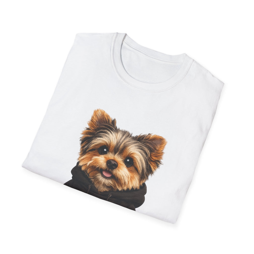 FOMO Yorkie Puppy T-Shirt — Cute Yorkie ‘Fear of Missing Out’ Graphic Tee