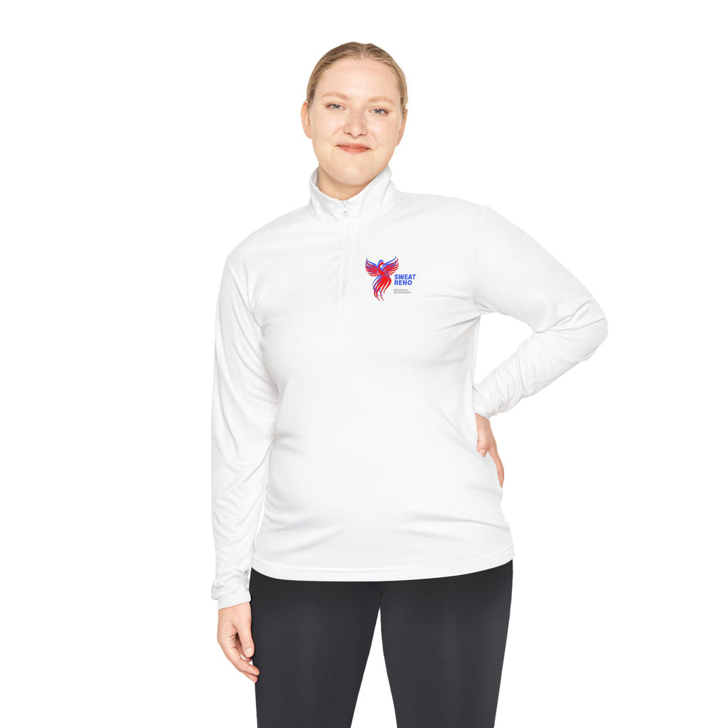 Quarter-Zip Pullover — Sweat Reno Phoenix Logo Athletic Half-Zip