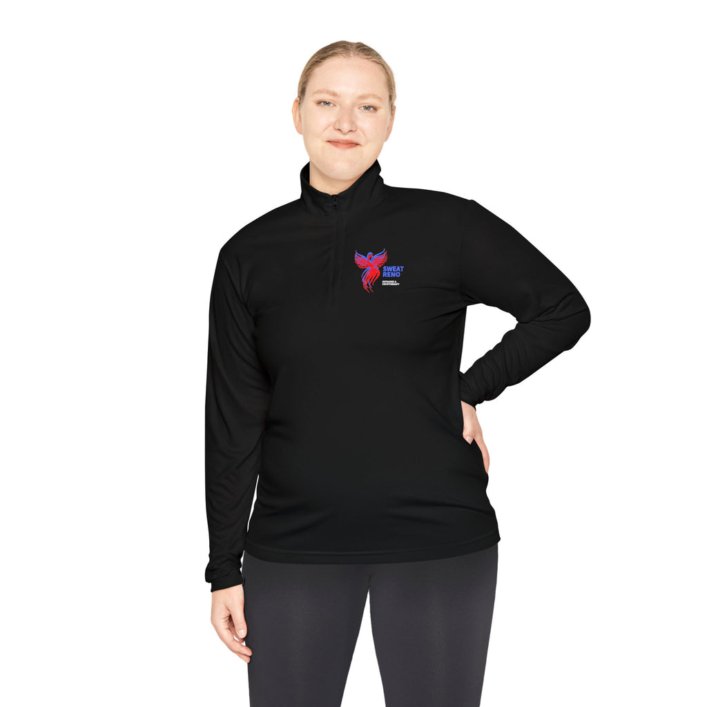 Quarter-Zip Pullover — Sweat Reno Phoenix Logo Athletic Half-Zip