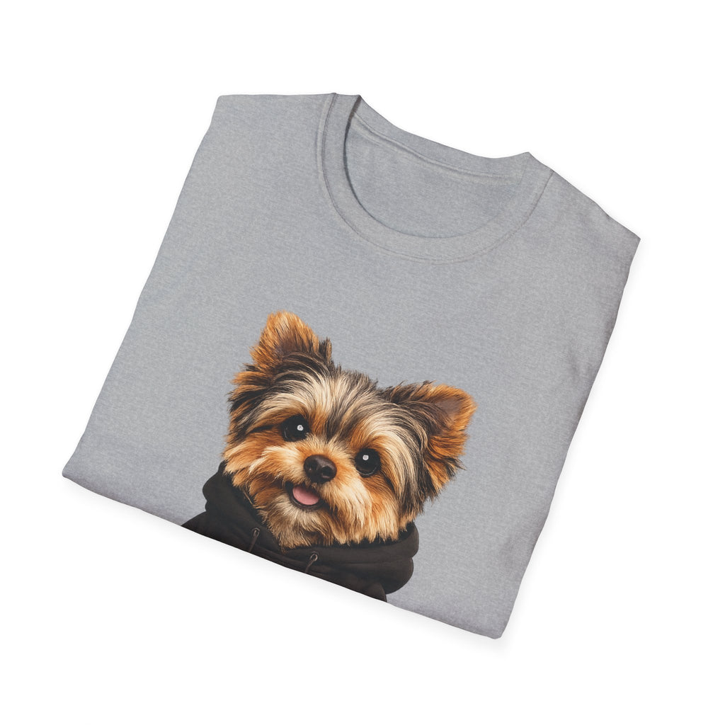 FOMO Yorkie Puppy T-Shirt — Cute Yorkie ‘Fear of Missing Out’ Graphic Tee