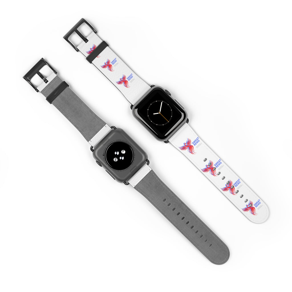 Fitness Fish Watch Band — 'Sweat Hero' Motivational Apple Watch Strap