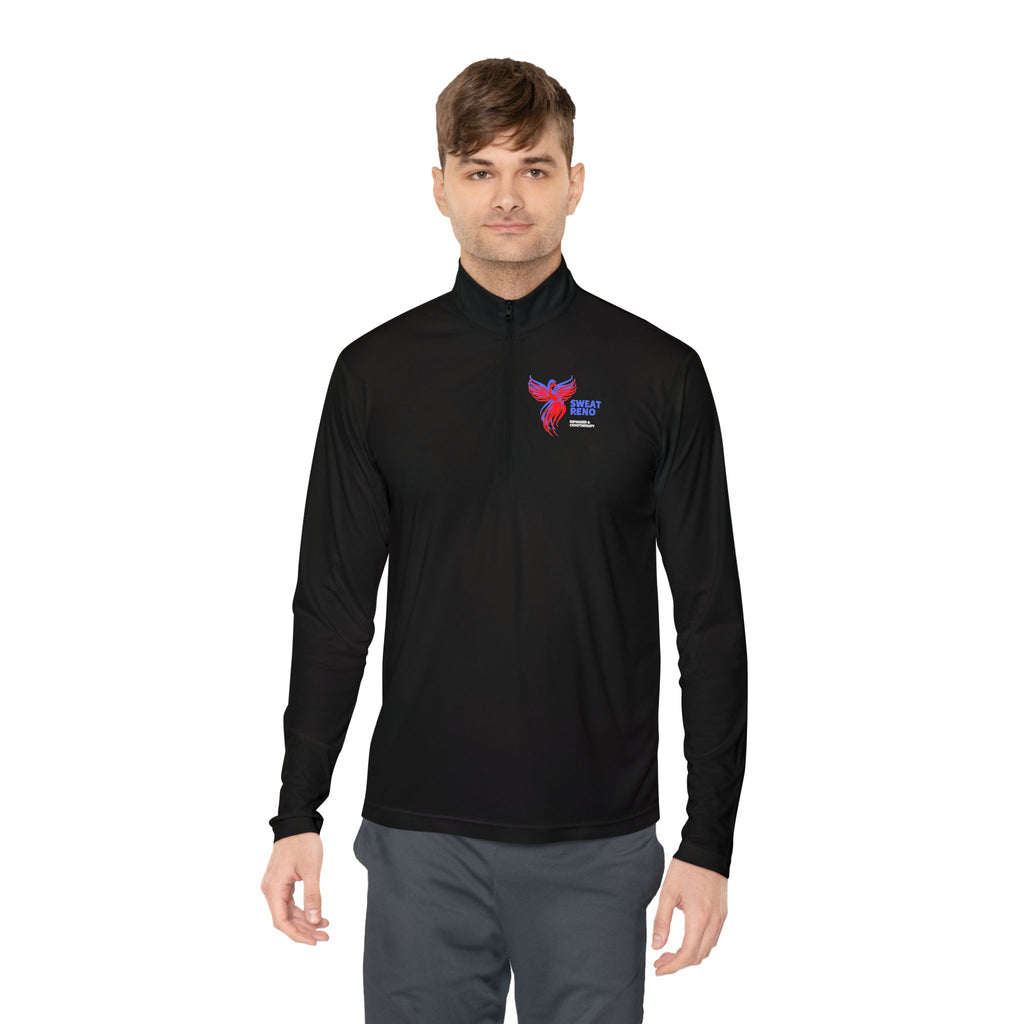 Quarter-Zip Pullover — Sweat Reno Phoenix Logo Athletic Half-Zip