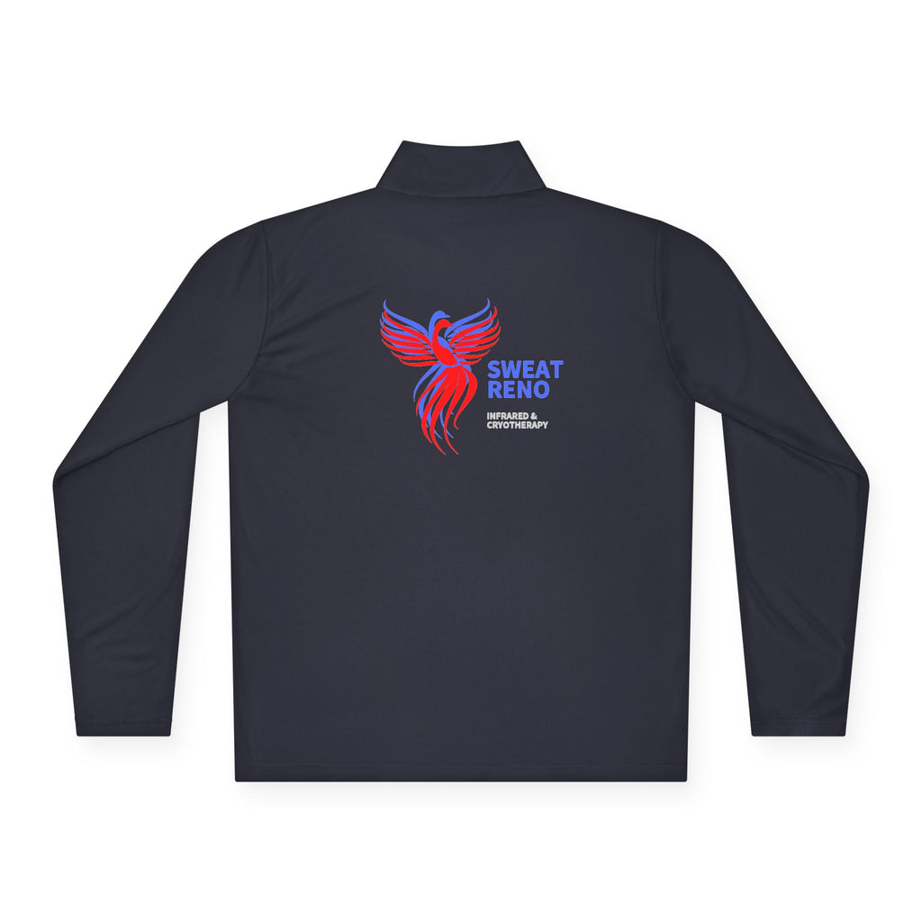 Quarter-Zip Pullover — Sweat Reno Phoenix Logo Athletic Half-Zip