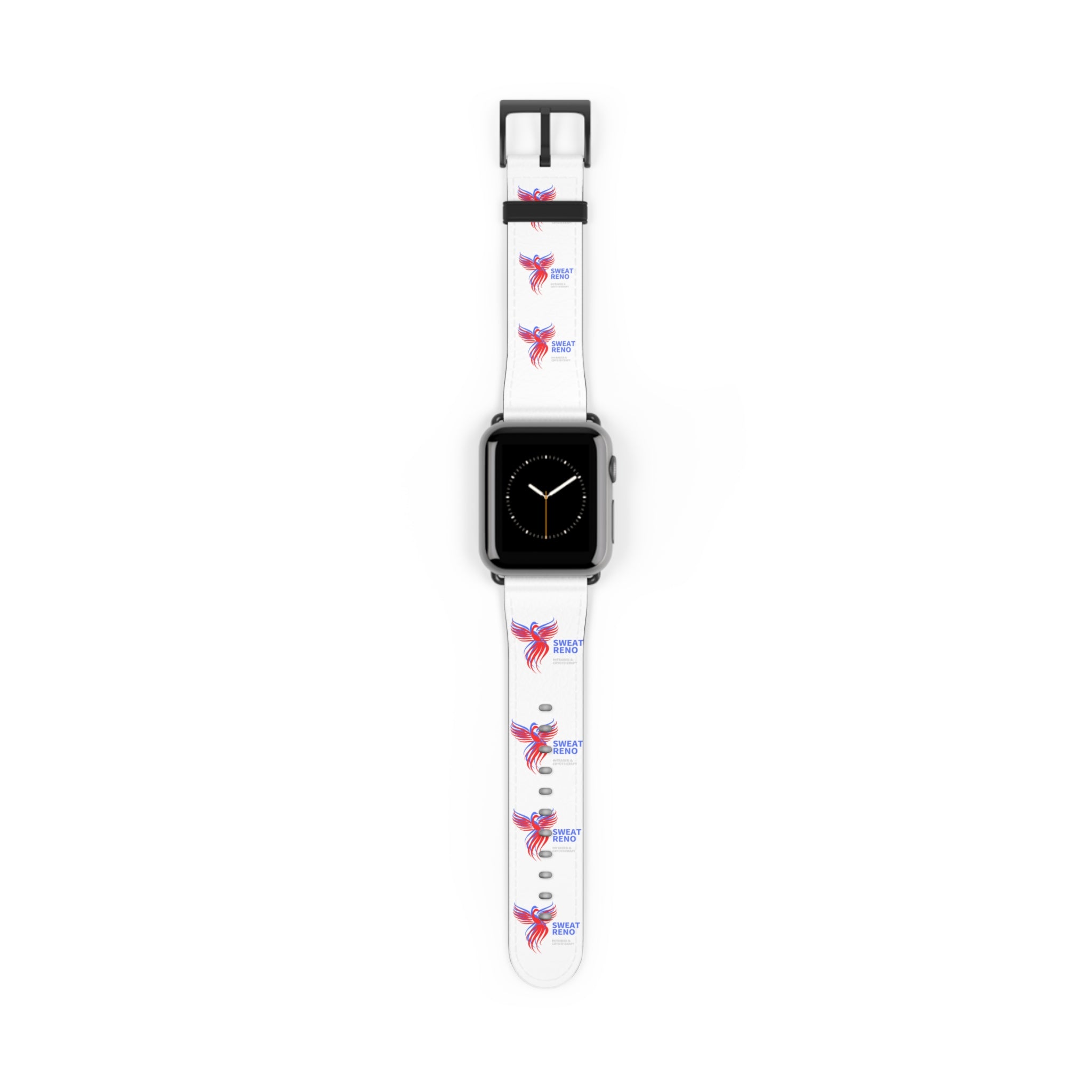 Fitness Fish Watch Band — 'Sweat Hero' Motivational Apple Watch Strap