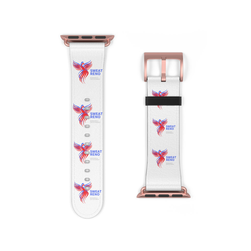 Fitness Fish Watch Band — 'Sweat Hero' Motivational Apple Watch Strap