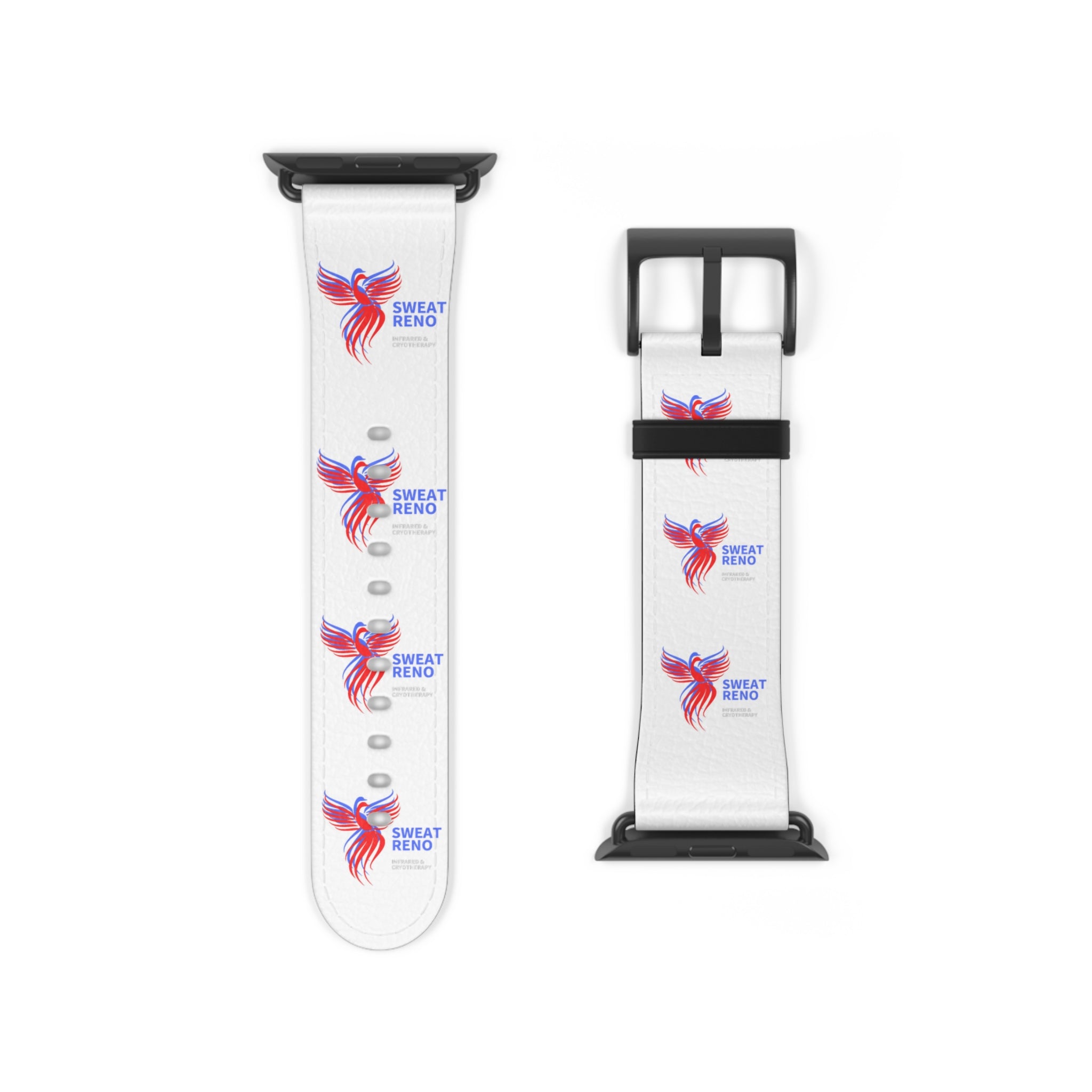 Fitness Fish Watch Band — 'Sweat Hero' Motivational Apple Watch Strap