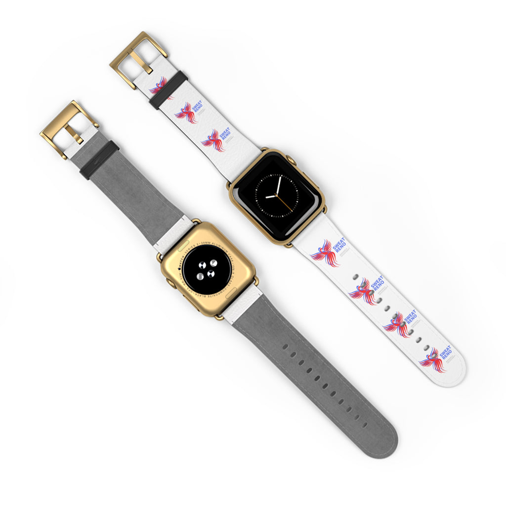 Fitness Fish Watch Band — 'Sweat Hero' Motivational Apple Watch Strap