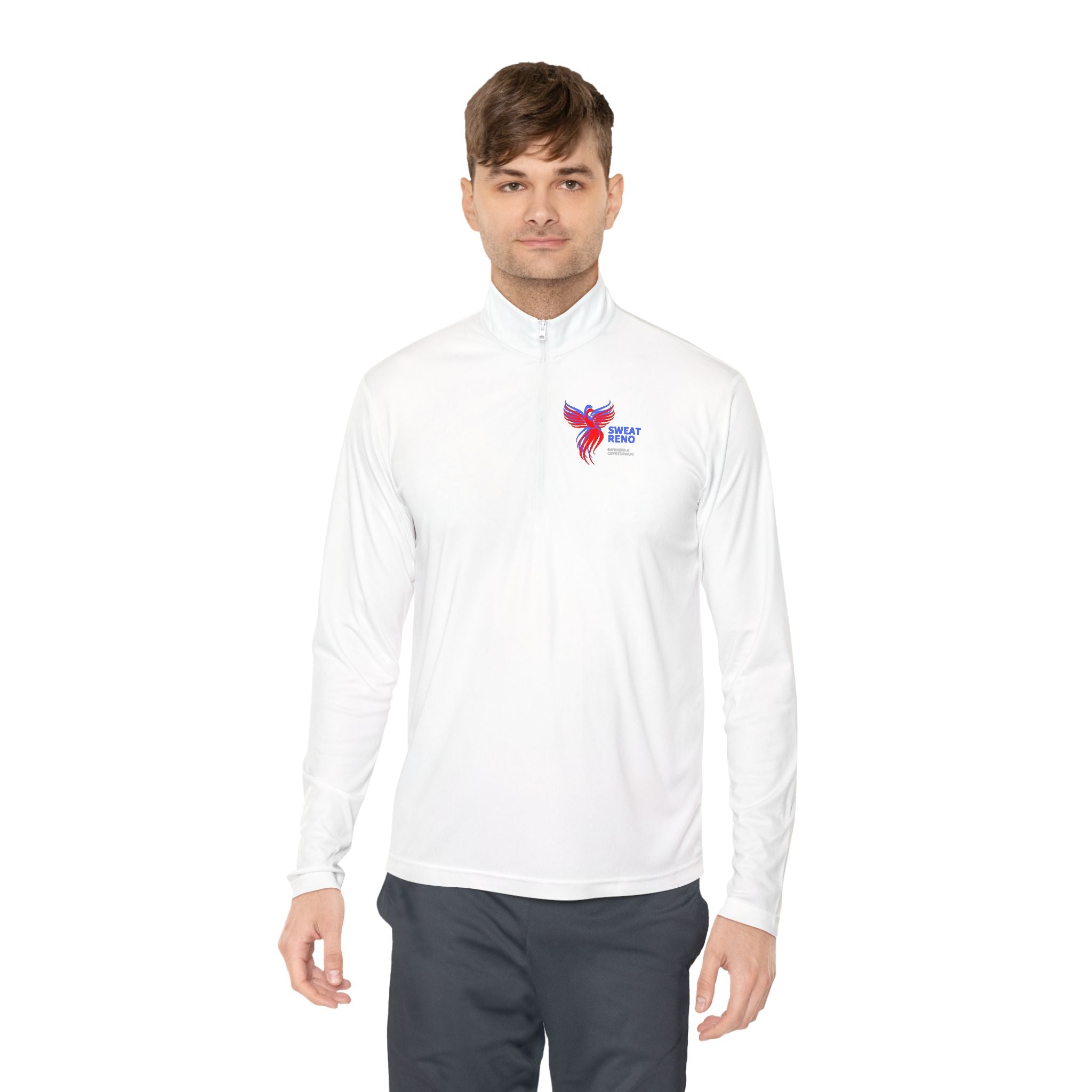 Quarter-Zip Pullover — Sweat Reno Phoenix Logo Athletic Half-Zip