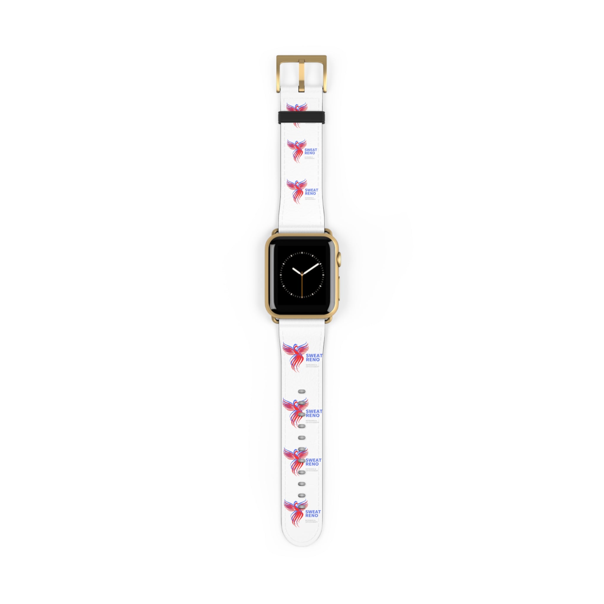 Fitness Fish Watch Band — 'Sweat Hero' Motivational Apple Watch Strap