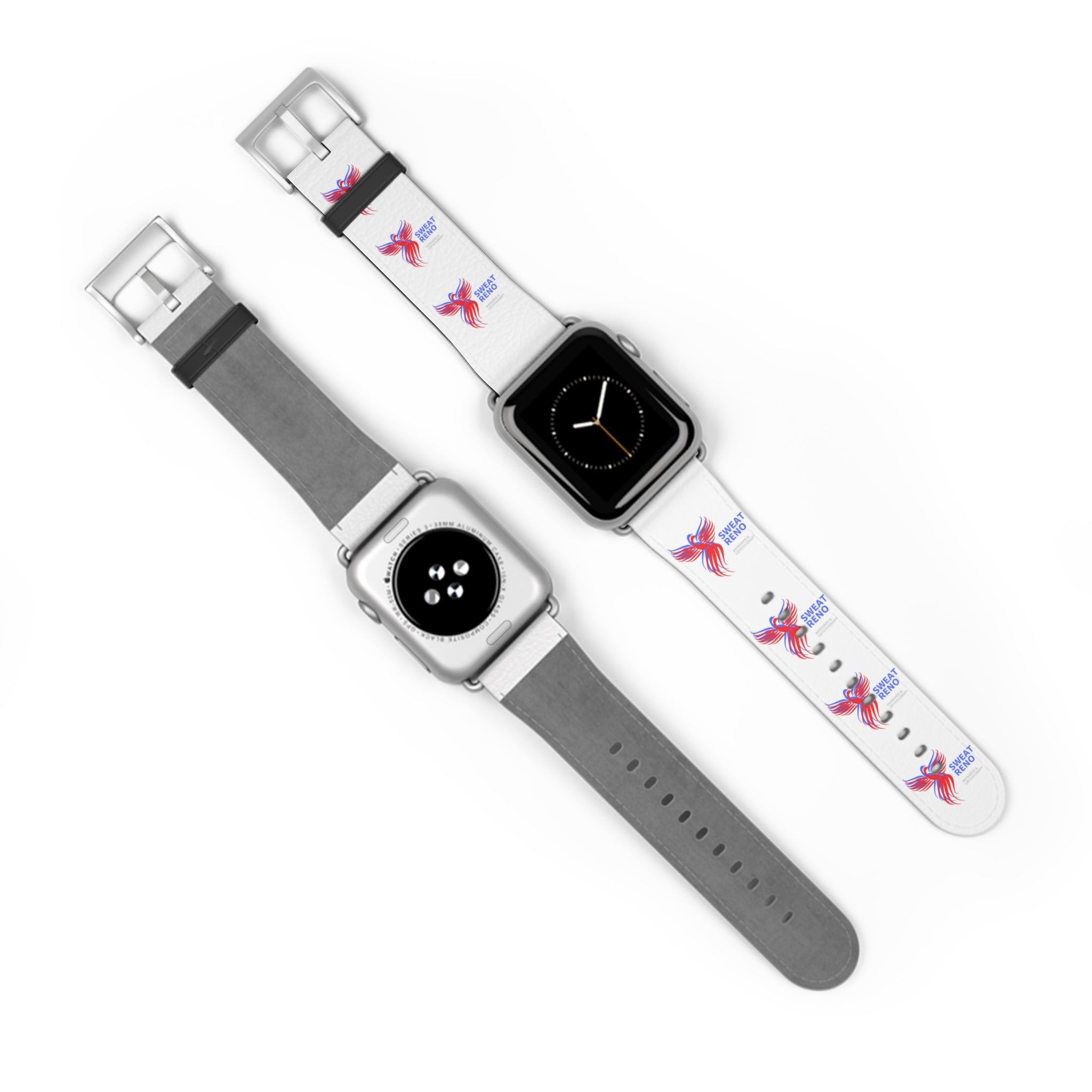 Fitness Fish Watch Band — 'Sweat Hero' Motivational Apple Watch Strap